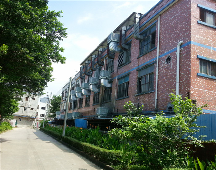 东莞企石油条视频在线网站厂房降温设备安装工程